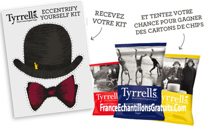 Gagnez 25 assortiments de paquets de chips Tyrrells