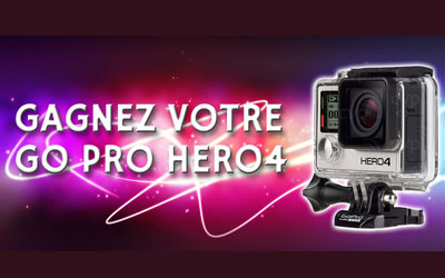 Gagnez une caméra vidéo GoPro Hero 4