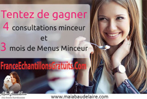 Gagnez des coachings nutritionnels personnalisés Maia Baudelaire