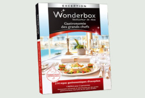 Gagnez 1 coffret Wonderbox "Gastronomie des grands chefs"
