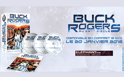 Gagnez 3 coffrets DVD de l'intégrale de la série "Buck Rogers"