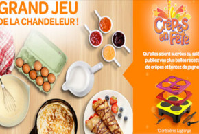 Gagnez 10 crêpières électriques Lagrange