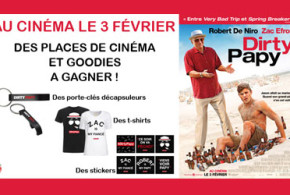 Gagnez des places de cinéma pour le film "Dirty Papy"