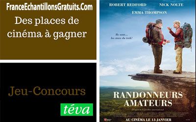 Gagnez des places de cinéma pour le film "Randonneurs Amateurs"