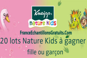 Gagnez des produits de douche Kneipp