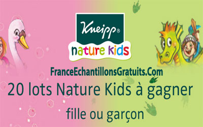 Gagnez des produits de douche Kneipp