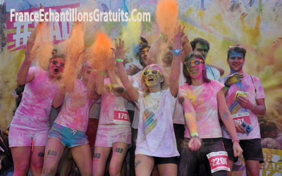 Gagnez invitations pour la course "Color Me Rad"