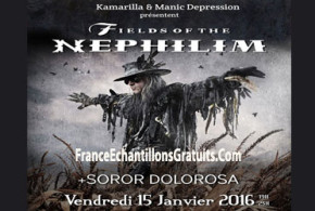 Gagnez des invitations pour le concert de "Fields Of The Nephilim"