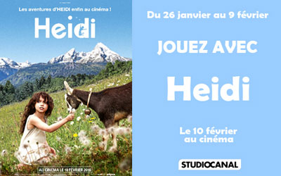 Gagnez des invitations pour le film "Heidi"