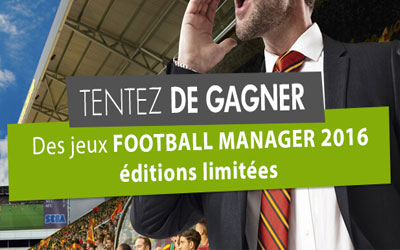 Gagnez 10 jeux vidéo PC "Football Manager 16"