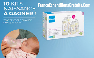 Gagnez 10 kits de naissance