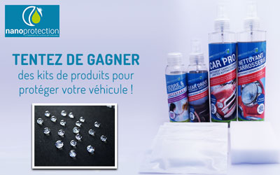 Gagnez 10 kits de produits NanoProtection