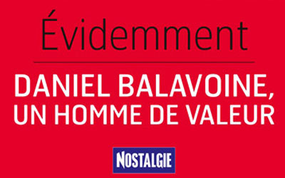 Gagnez 5 livres "Daniel Balavoine, évidemment"
