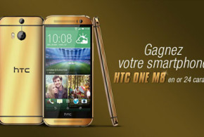 Gagnez un smartphone HTC One M8 Or 24 carats