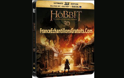 Gagnez un Blu-ray du film "Le Hobbit : La Bataille des Cinq Armées"