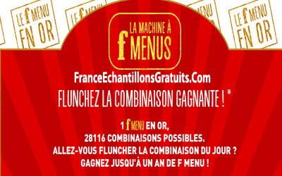 Gagnez un an de menu Flunch