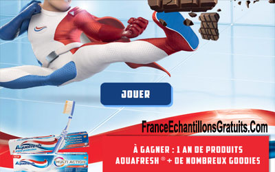 Gagnez un an de produits Aquafresh