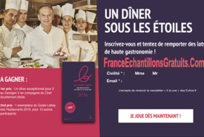 Gagnez un diner gastronomique pour 2 au Georges V à Paris