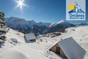Gagnez un séjour au ski d'une semaine pour 4 à Orcières Merlette 1850