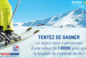 Gagnez un séjour au ski d'une semaine pour 4