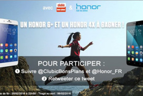 Gagnez un smartphone Honor 6 et Honor 4X