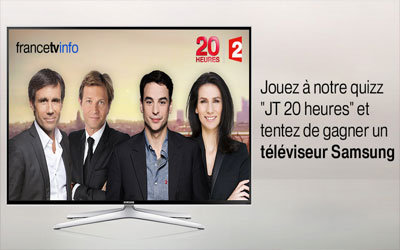 Gagnez un téléviseur Samsung 3D