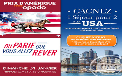 Gagnez un voyage aux États-Unis pour 2