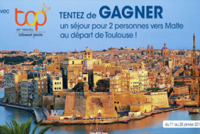 Gagnez un voyage de 7 nuits pour 2 à Malte