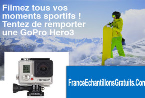 Gagnez une caméra vidéo GoPro Hero 3