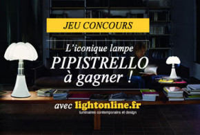 Gagnez une lampe Pipistrello