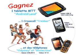 Gagnez une tablette MTT Android