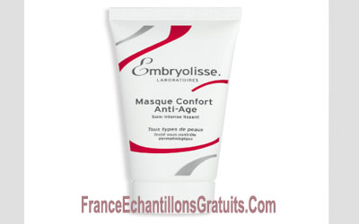 Test de produit, Masques Confort Anti-Âge Embryolisse