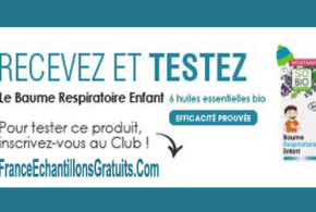 Test de produit, baumes respiratoires pour enfants So’Bio