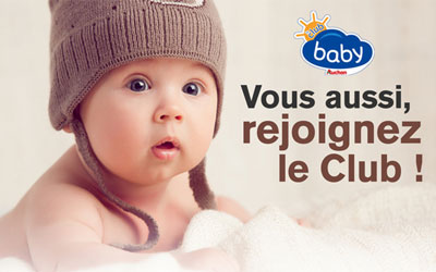 Trousse bébé offerte, Club Baby Auchan