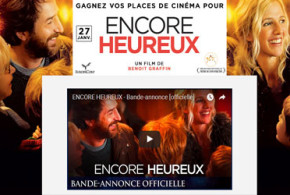 places de cinéma pour le film "Encore Heureux"