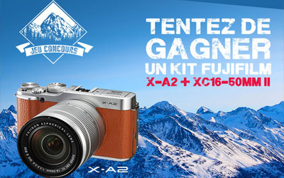 Appareil photo numérique FUJIFILM X-A2 à gagner