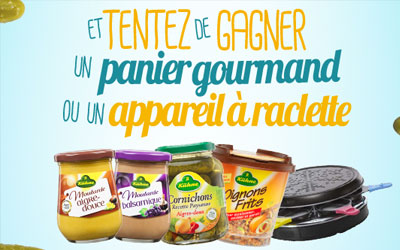 Appareils à raclette Tefal à gagner