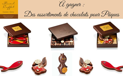 Assortiments de chocolat à gagner