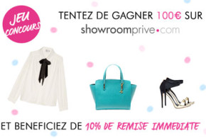 Bons d'achats Showroomprivé