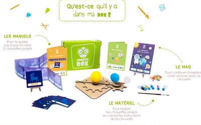 Box créatives "Chouette Box" à gagner