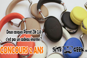 Casques audio Parrot Zik 2.0 à gagner