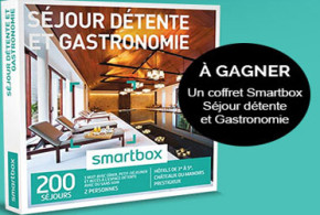 Coffret Smartbox "Séjour détente et gastronomie" à gagner