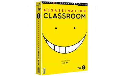 Coffrets Blu-ray/DVD du film "Assassination Classroom"
