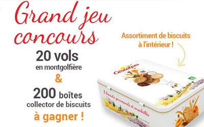 Coffrets cadeau Wonderbox "Vol en montgolfière" à gagner