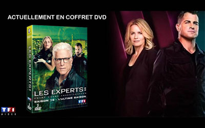 Coffret DVD de la série "Les experts - saison 15"