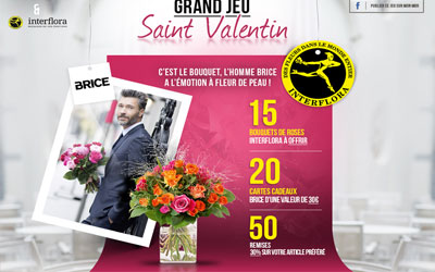 Gagnez des bouquets Interflora