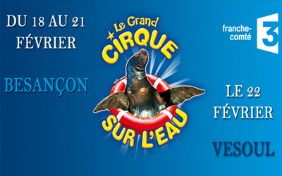 Gagnez des invitations pour le spectacle "Le cirque sur l'eau"
