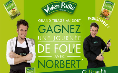 Gagnez une journée avec le cuisinier Norbert