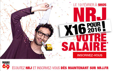 Gagnez une somme égale au montant de votre salaire net