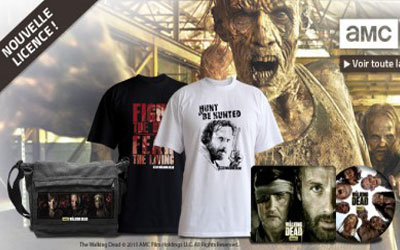 Goodies (gadgets) de la série "The Walking Dead" à gagner